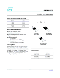 Click here to download STTH1202D Datasheet
