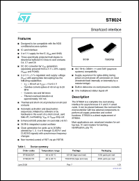 Click here to download ST8024CDR Datasheet