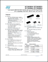 Click here to download ST7263BHX_09 Datasheet