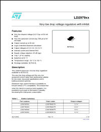 Click here to download LD2979M38TR Datasheet