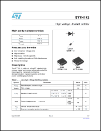 Click here to download STTH112_07 Datasheet