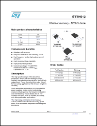 Click here to download STTH512FP Datasheet