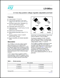 Click here to download LD1085P Datasheet