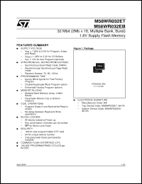 Click here to download M58WR032ET Datasheet