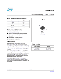 Click here to download STTH312B-TR Datasheet