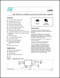Click here to download L6926_08 Datasheet
