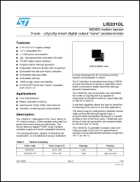 Click here to download LIS331DL_08 Datasheet