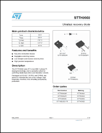 Click here to download STTH3002PI Datasheet