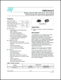 Click here to download VN5016AJTR-E Datasheet