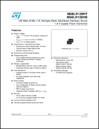 Click here to download M58LR128HT85ZB5F Datasheet