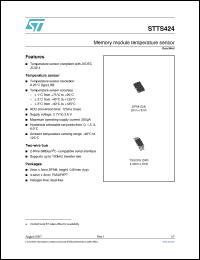 Click here to download STTS424BDW3F Datasheet