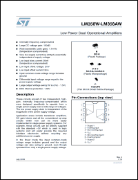 Click here to download LM358WD Datasheet