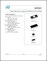 Click here to download M27W801-150C6TR Datasheet