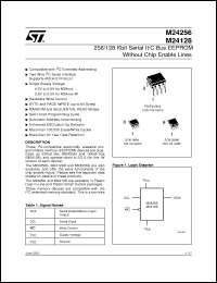 Click here to download M24256-MW6T Datasheet