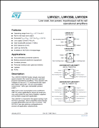 Click here to download LMV358IYPT Datasheet