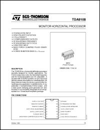 Click here to download TDA9108 Datasheet