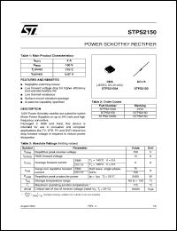 Click here to download STPS2150A Datasheet