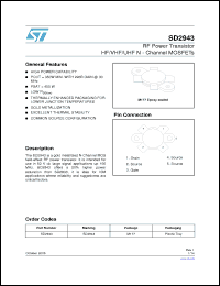 Click here to download SD2943 Datasheet