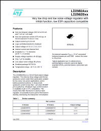 Click here to download LD2982AXX Datasheet