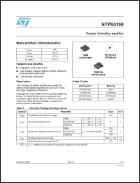 Click here to download STPS3150UF Datasheet