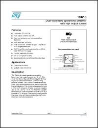 Click here to download TS616_08 Datasheet