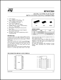 Click here to download M74HC564TTR Datasheet