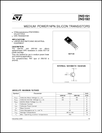 Click here to download 2N5191_00 Datasheet