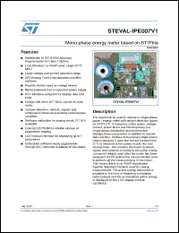 Click here to download STEVAL-IPE007V1 Datasheet