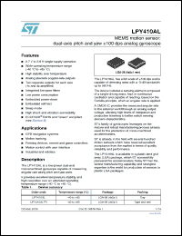 Click here to download LPY410AL Datasheet