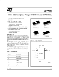 Click here to download M27V201-150XF6TR Datasheet