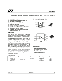 Click here to download TSH341IDT Datasheet