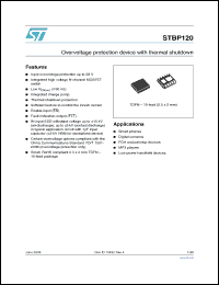 Click here to download STBP120DVDK6F Datasheet