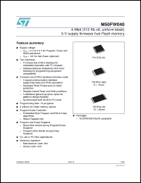 Click here to download M50FW040NB5TP Datasheet