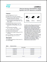 Click here to download LD3985XX27 Datasheet