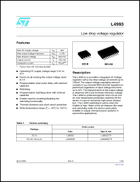 Click here to download L4993MD Datasheet