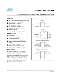 Click here to download TS951IN Datasheet