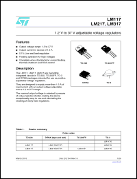 Click here to download LM117_10 Datasheet