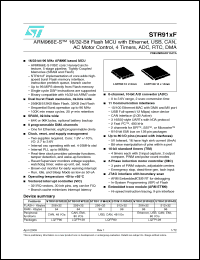 Click here to download STR912FW32X6T Datasheet