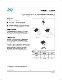 Click here to download T2035H Datasheet