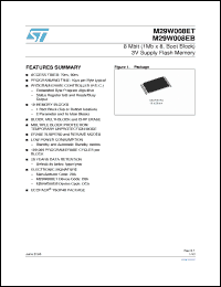 Click here to download M29W008EB90N6F Datasheet