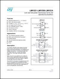 Click here to download LMV358IPT Datasheet