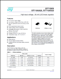 Click here to download ST715XX Datasheet