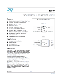 Click here to download TS507IYD Datasheet