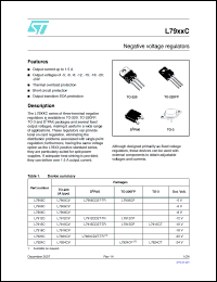 Click here to download L7920CD2T-TR Datasheet