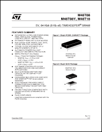 Click here to download M48Z18-100MH6 Datasheet