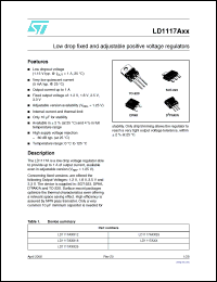 Click here to download LD1117AXX Datasheet