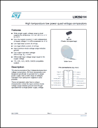 Click here to download LM2901HYD Datasheet