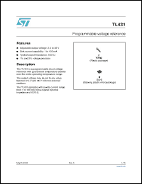 Click here to download TL431CZT Datasheet