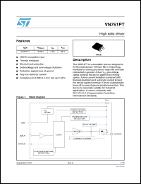 Click here to download VN751PT Datasheet