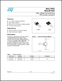 Click here to download BULB742C Datasheet